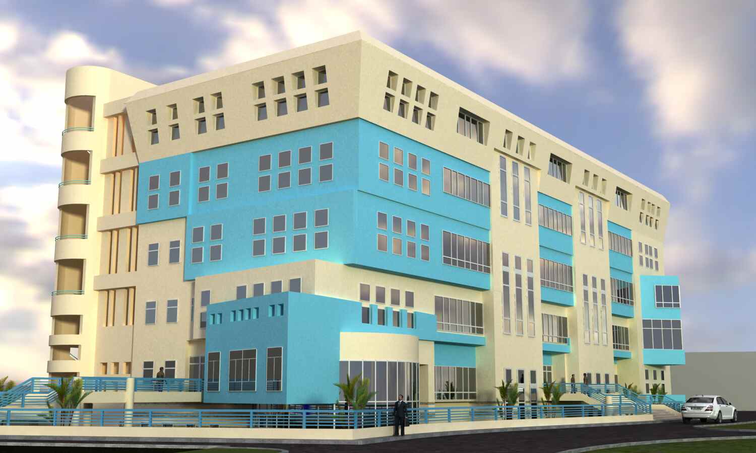 مبني الكنترول هندسة المطرية (2)