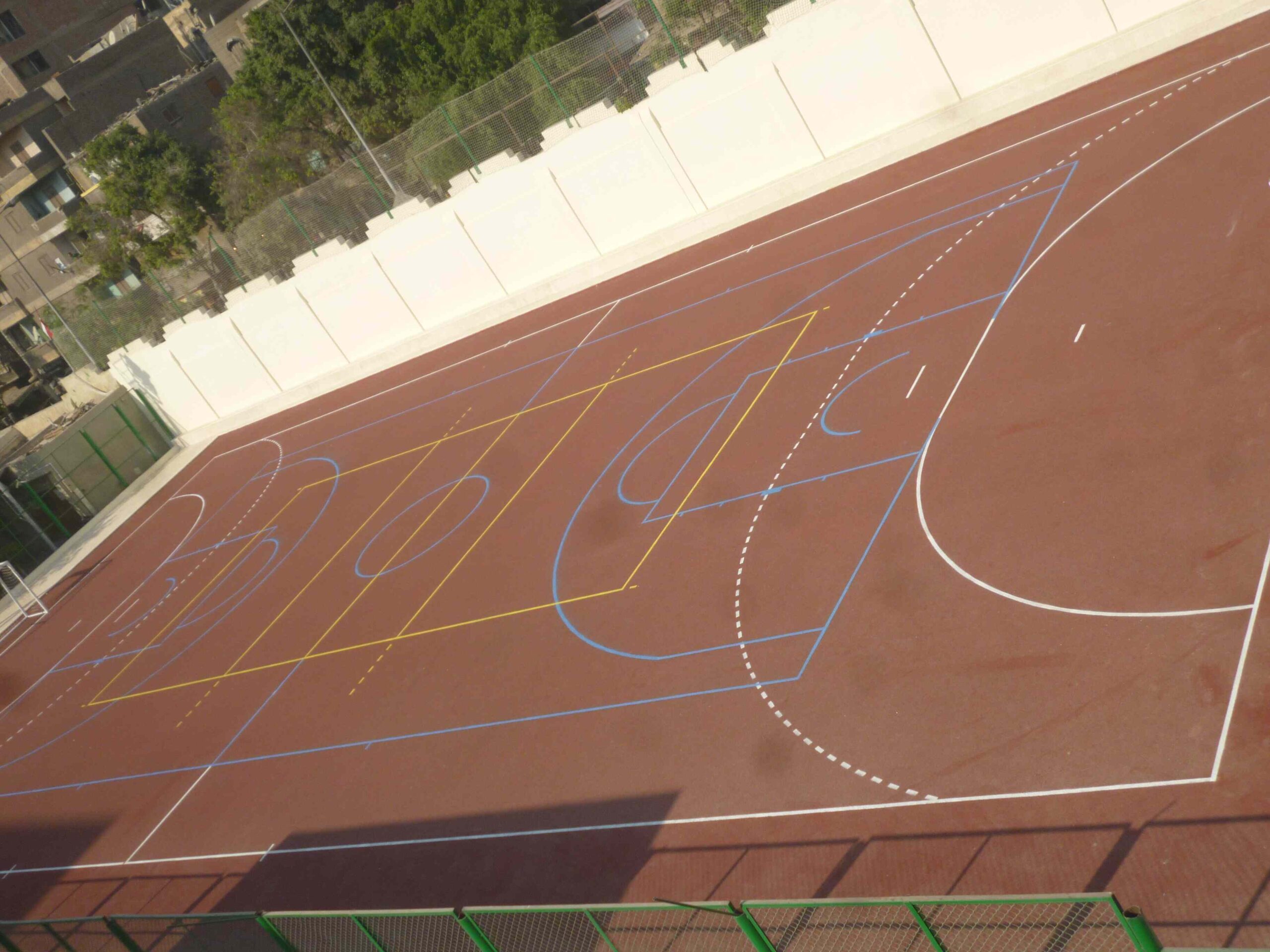 ملعب هندسة المطرية (14)