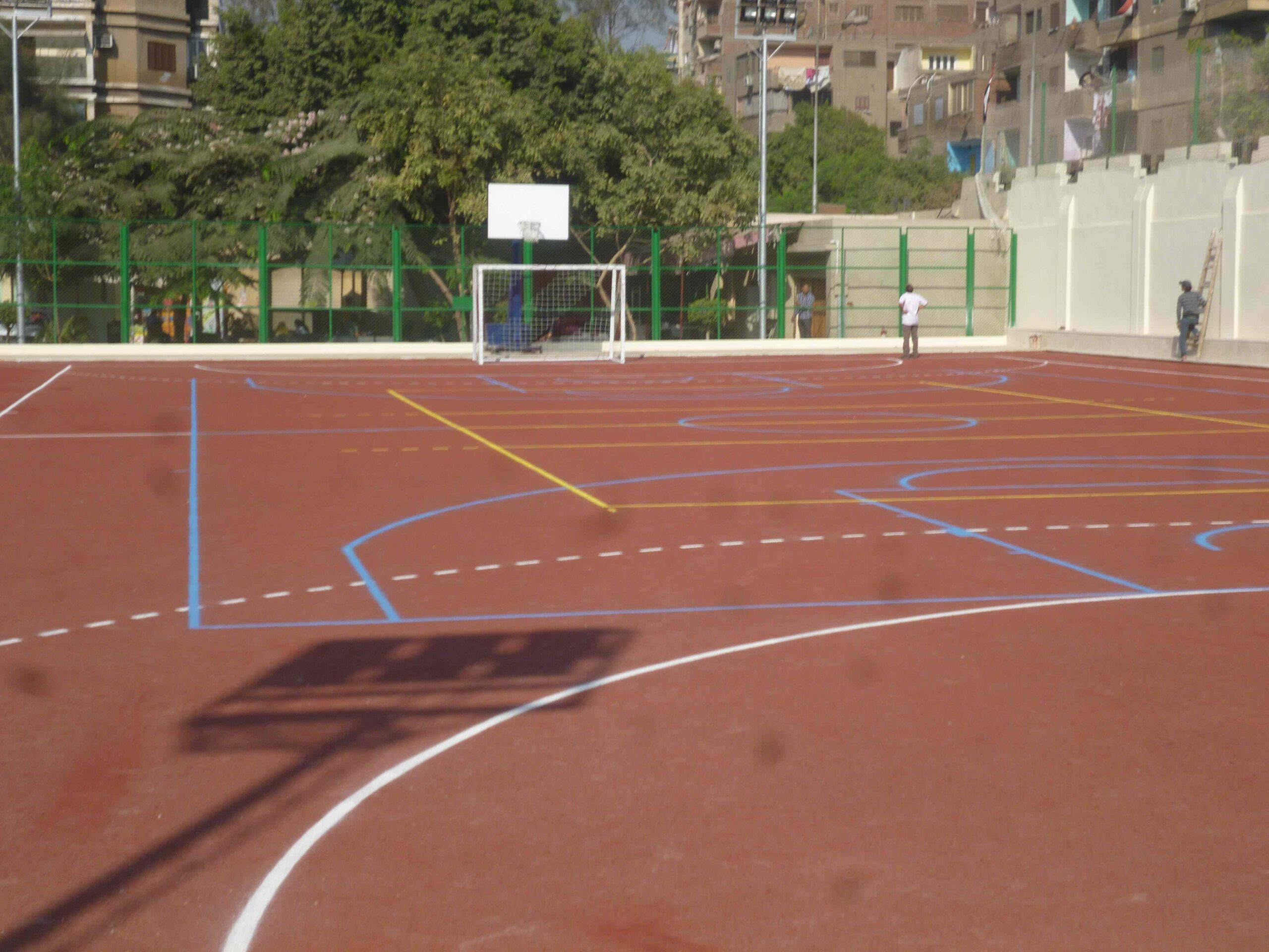 ملعب هندسة المطرية (3)