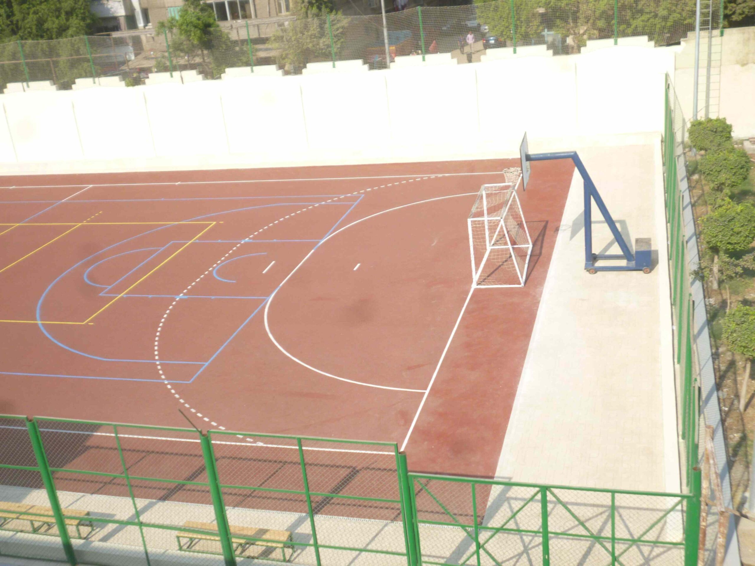 ملعب هندسة المطرية (9)